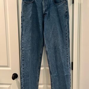 Harley-Davidson Blue Straight Jeans Classic Style